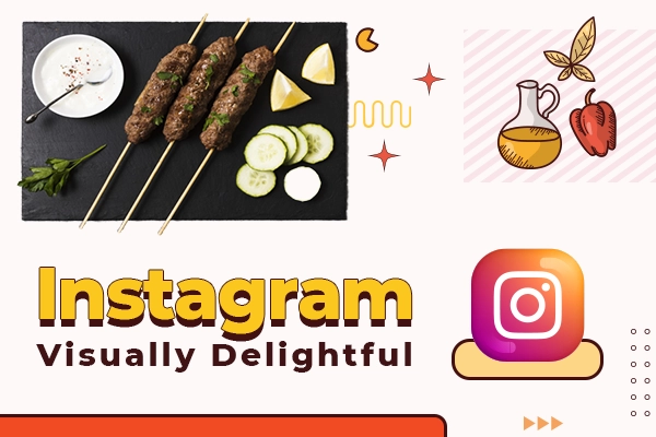 Instagram Visual Delight for Food Enthusiasts