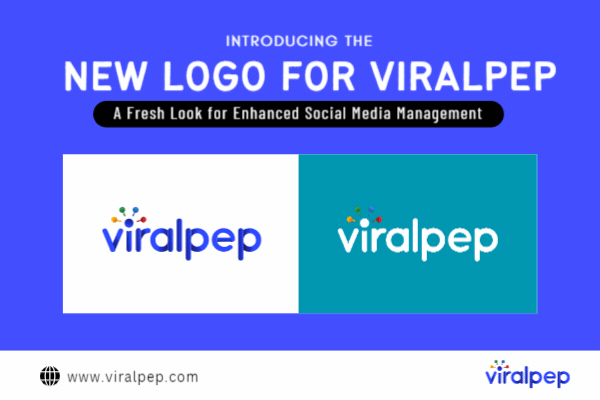 Introducing the New Logo for Viralpep: A Fresh Look for Enhanced Social Media Management 🎉🎨