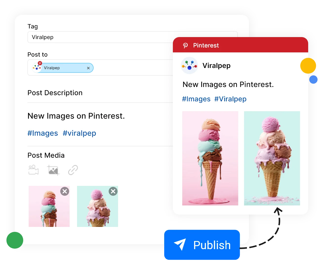 Create Pins for Pinterest