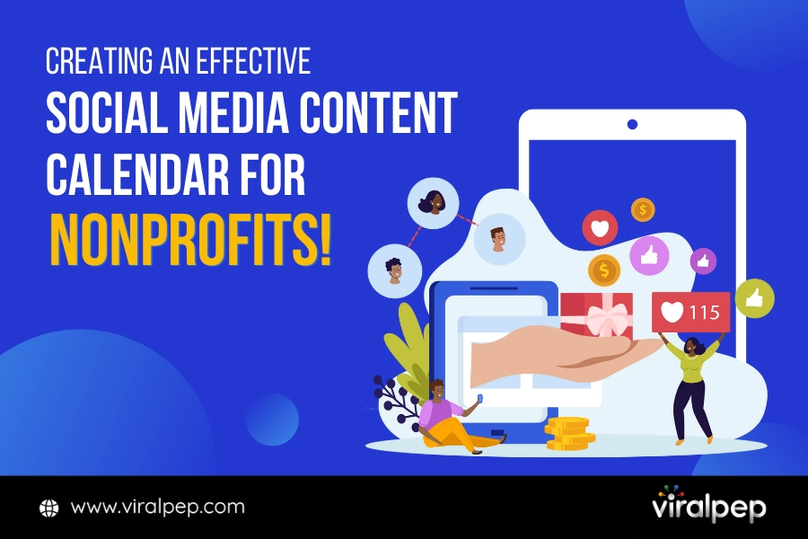 Social media content calendar for nonprofits