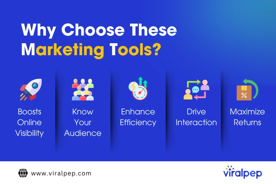 choose marketing tools